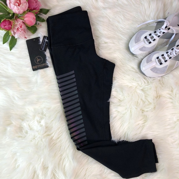 90 Degree By Reflex Pants - 90 Degree by Reflex Sz XS High Waist Capri  NWT